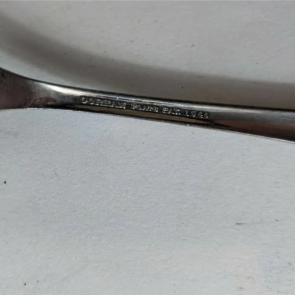 Gorham Plate Butter Knife Sugar Spoon Silver